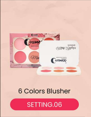 6 Colors Blusher