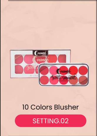 10 Colors Blusher